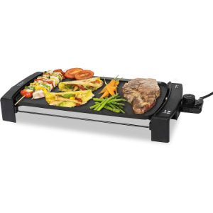 Cecotec Plancha de Asar, Grill Eléctrico Black and Water 2500. 2150 W