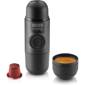 WACACO Minipresso NS, Cafetera Espresso Portatil, Compatible