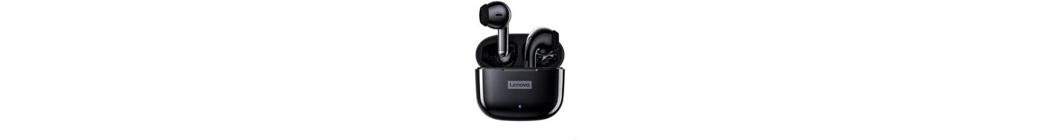 Foto de auriculares Lenovo inalámbricos