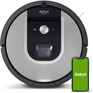 Foto de robot aspirador roomba