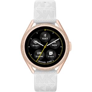 Michael Kors Women's Aluminum Automatic Smart Watch with Rubber