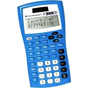 Texas Instruments - Calculadora científica TI-30X IIS, azul