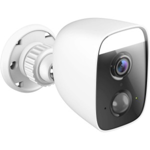 D-Link DCS-8627LH - Cámara Exterior WiFi Control por Voz, Foco Luz LED Spotlight 400