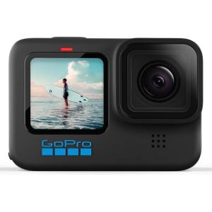 GoPro HERO10 Black - Cámara de acción a prueba de agua con LCD frontal y pantallas traseras