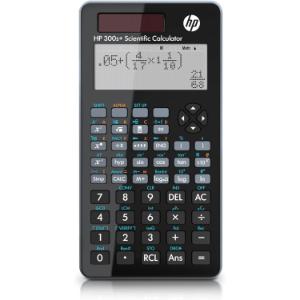 HP 300s+ Scientific Calculator - Calculadora (Black, Pantalla LCD de 4 líneas