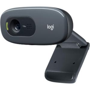 Logitech C270 Webcam Streaming HD, 720p/30fps, Video-Llamadas HD