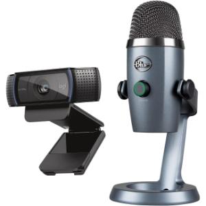 Logitech C920 HD Pro Webcam y Blue Microphones Yeti Nano-La solución definitiva