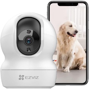 EZVIZ Cámara Vigilancia WiFi Interior,4MP Cámara IP Interior de Seguridad 360°