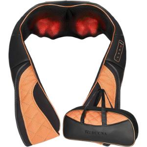 Masajeador cervical Shiatsu para hombros, espalda y cuello con función de calor