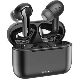 TOZO NC2 Auriculares Inalámbricos con Cancelación Activa de Ruido, In-Ear