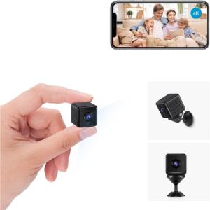 Camara Espia 4K HD Mini WiFi Oculta Cámara Espía