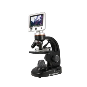 Celestron Microscopio Digital LCD II, Microscopio profesional, Zoom digital hasta 1600x