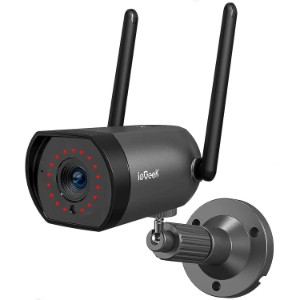 ieGeek Camara de Vigilancia Exterior con Doble Antena WiFi, Cámara de Seguridad 1080P