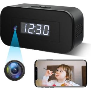 Cámara Espía 1080P WiFi Mini Cámara Espía Oculta con Visión