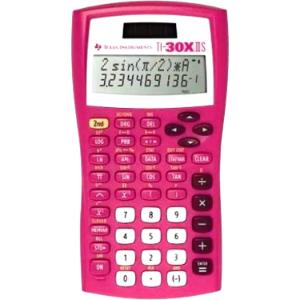 Texas Instrument TI-30X IIS - Calculadora científica para Hombre, Color Rosa