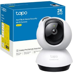 Tapo C220 - IA Cámara Vigilancia 360°, 2K 4MP QHD