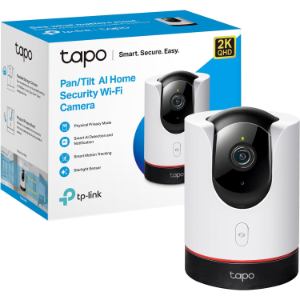 Tapo C225 - IA Cámara Vigilancia 360°, 2K QHD,Inteligente de IA, Visión Nocturna