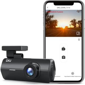 GKU Dashcam D200-FR