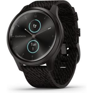 Garmin vívomove Style, Smartwatch híbrido con dos pantallas ocultas a color, Garmin