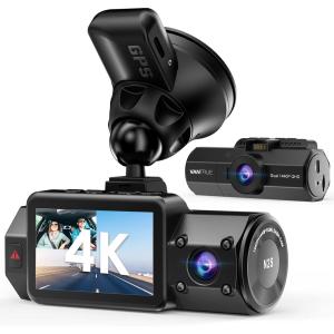 VANTRUE N2S 4K GPS Dashcam Doble 1440P Cámara, visión Nocturna