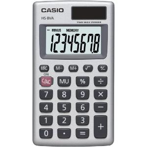 Casio HS-8VA, Calculadora de función estándar con energía Solar