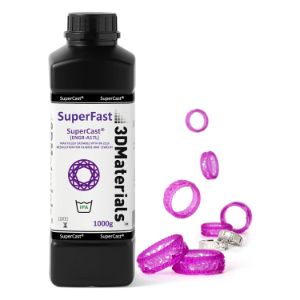 SuperCast es resina fuerte con relleno de cera, 8K, 22 um, diseños de filigrana ultrafina y joyas, 1000g