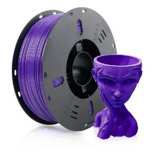 VOXELAB Filamento 1.75mm, Precisión 0.02mm,1KG, ABS Pro, Morado