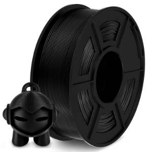 SUNLU Filamento PLA Carbono Fibra 1,75 mm, 1 kg, Precisión 0,02 mm, Negro