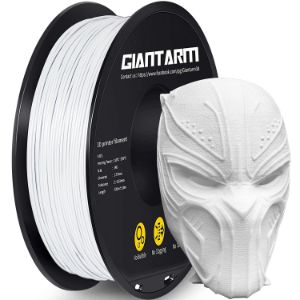 GIANTARM Filamento ABS, 1,75 mm, Precisión 0,02 mm,1 kg 1, blanco