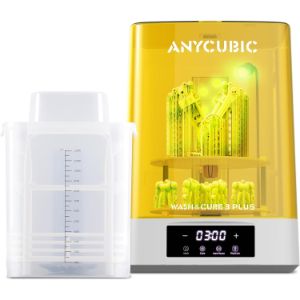 ANYCUBIC Wash & Cure 3 Plus para Impresoras 3D de Resina LCD-SLA-DLP, 228x128x260 mm