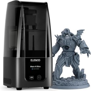 ELEGOO Mars 4 Ultra Impresora 3D Resina, 9K MSLA con LCD, Wi-Fi, Impresión 153,36x77,76x165 mm